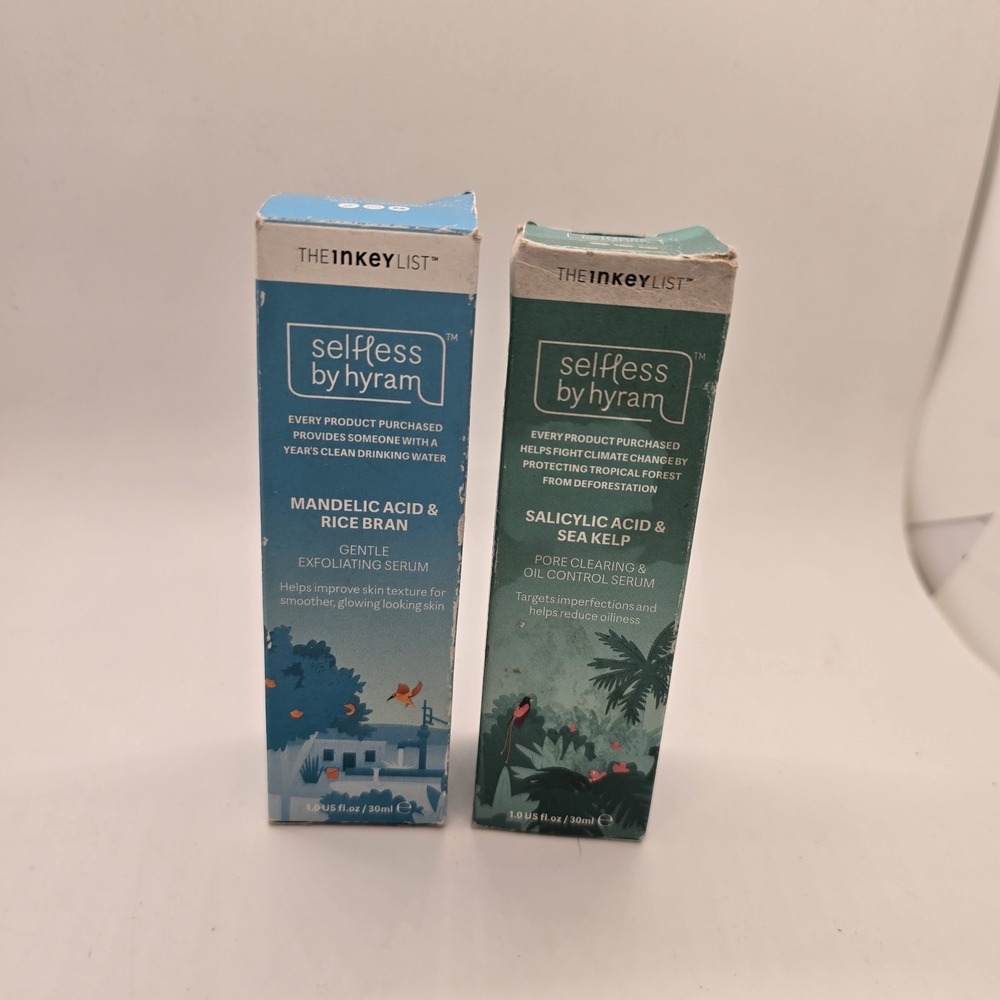 The Inkey List Selfless By Hyram Skincare Bundle 2 pieces‎ In Bundle 1oz each